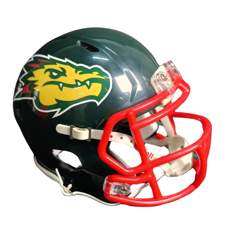 barcelona dragons football helmet 1990's World League Of American Game Used H Glory Days Collectibles Estadi Olmpic Llus Companys / Mini Estadi Barcelona Riddell ELF Mini Replica Helmet