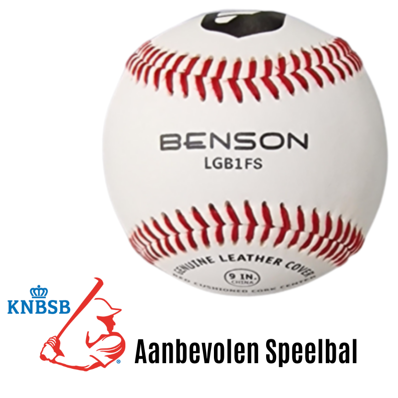 Benson LGB1FS Flat Seam 9 inch Official League Baseball | KNBSB Recommended 