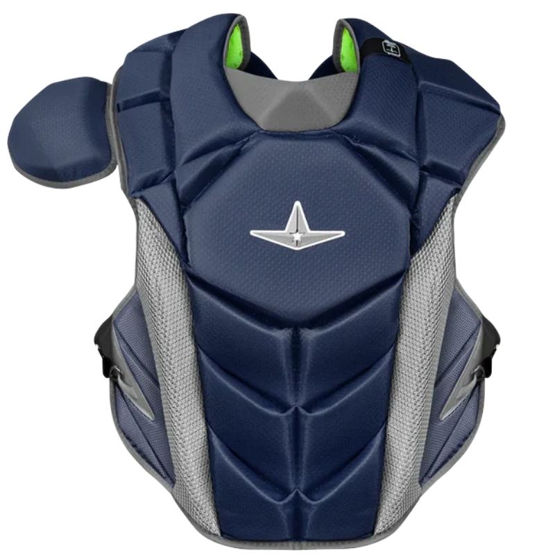 All Star CPCC-5-SML MVP-Pro Chest Protec Color Navy/Graphite