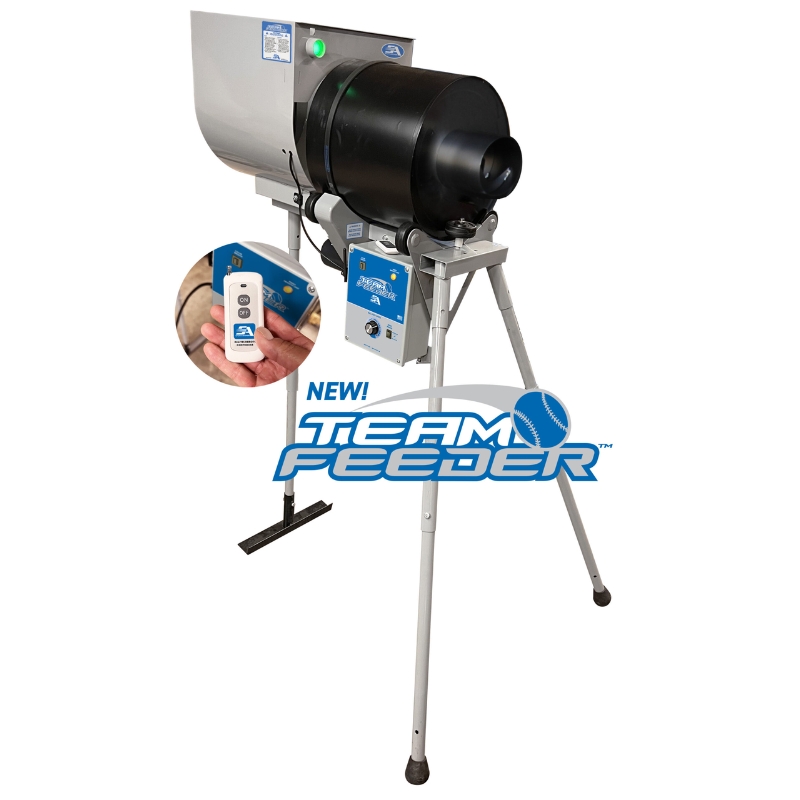 SportsAttack Baseball Team Feeder (150 ball) for Hack Attack