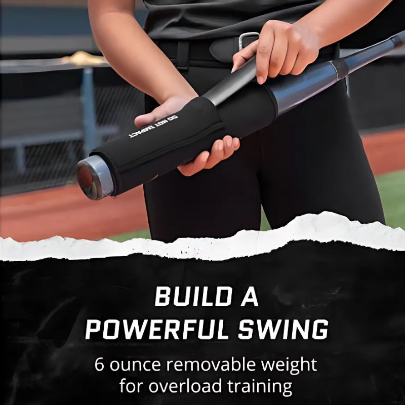 SKLZ Bat Pop Wrap Baseball (11780) | Bat Grip Training Baseball Softball Swing Speed Power Tool