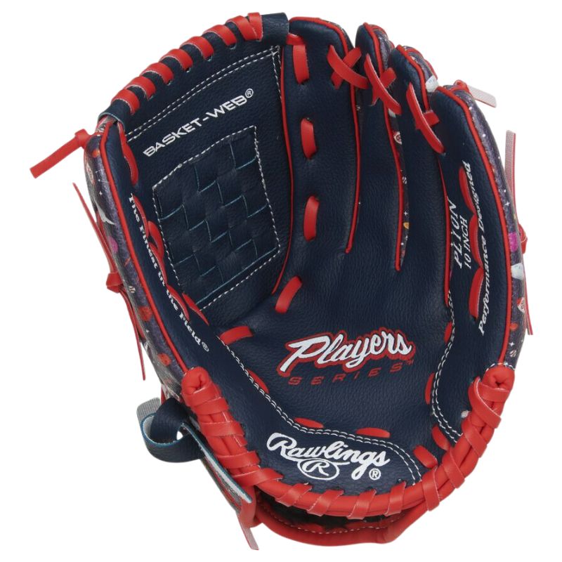 Rawlings RPL10N 10 Inch Synthetic Players Series Baseball Young Ballplayer | Left Hand Catch