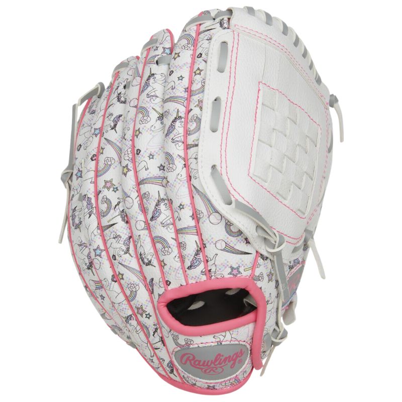 Rawlings RPL10W 10 Inch Synthetic Players Series Baseball Young Ballplayer | Left Hand Catch