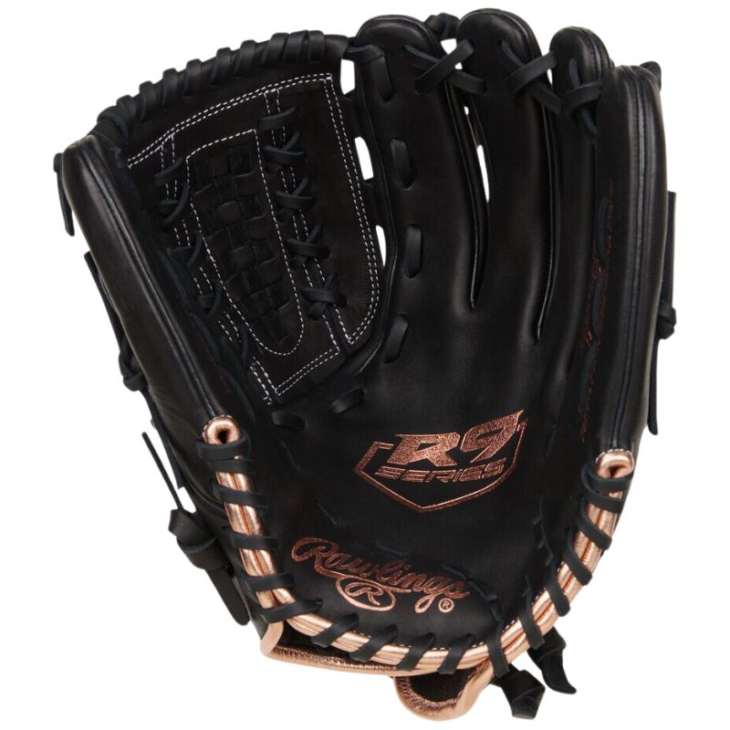 Rawlings R9SB125-18B R9 Fastpitch Softball Glove 12,5 Inch | Left Hand Catch