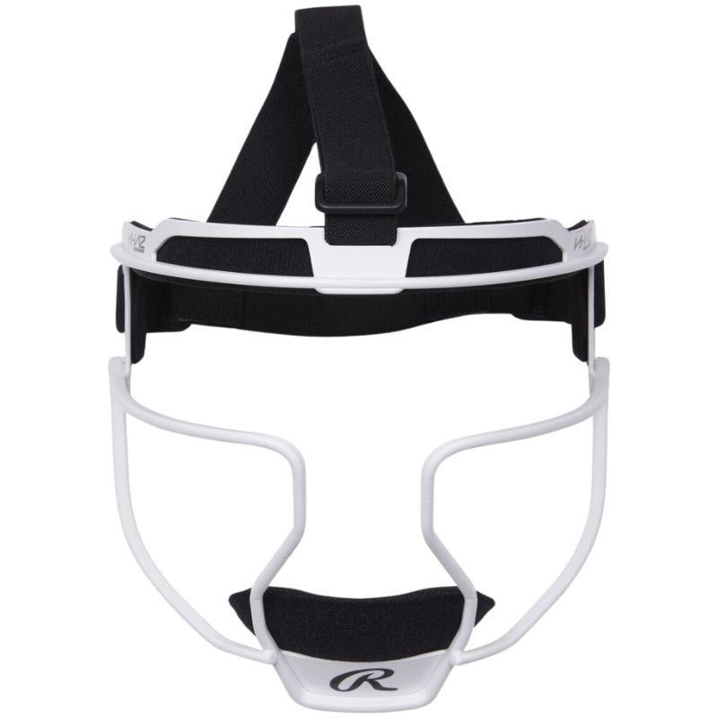 Rawlings RSBFMV Hi-Viz Adjustable Softball Fielder's Mask Adult