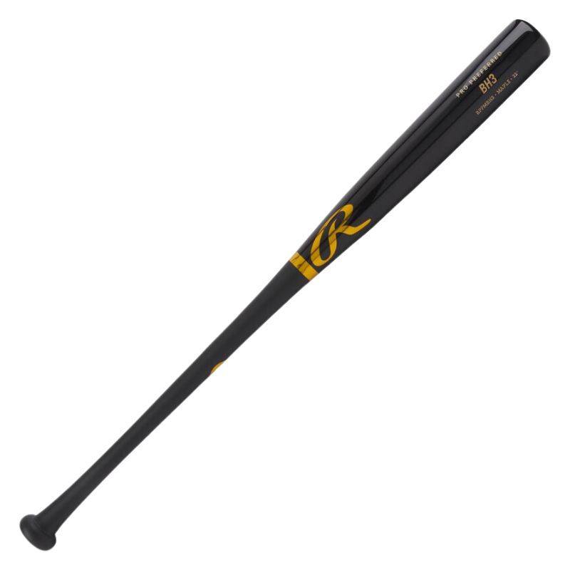 Rawlings Pro Preferred RPPMBH3 Ink Dot Maple Wood Baseball Bat