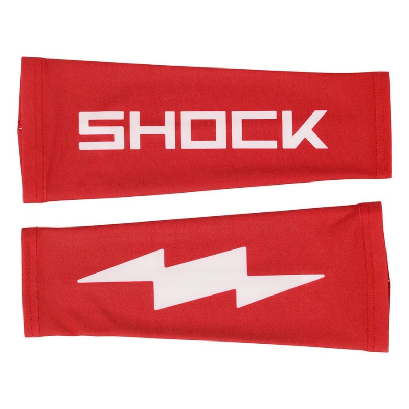 Shock Doctor Showtime Comp Calf Sleeve Solid M Red