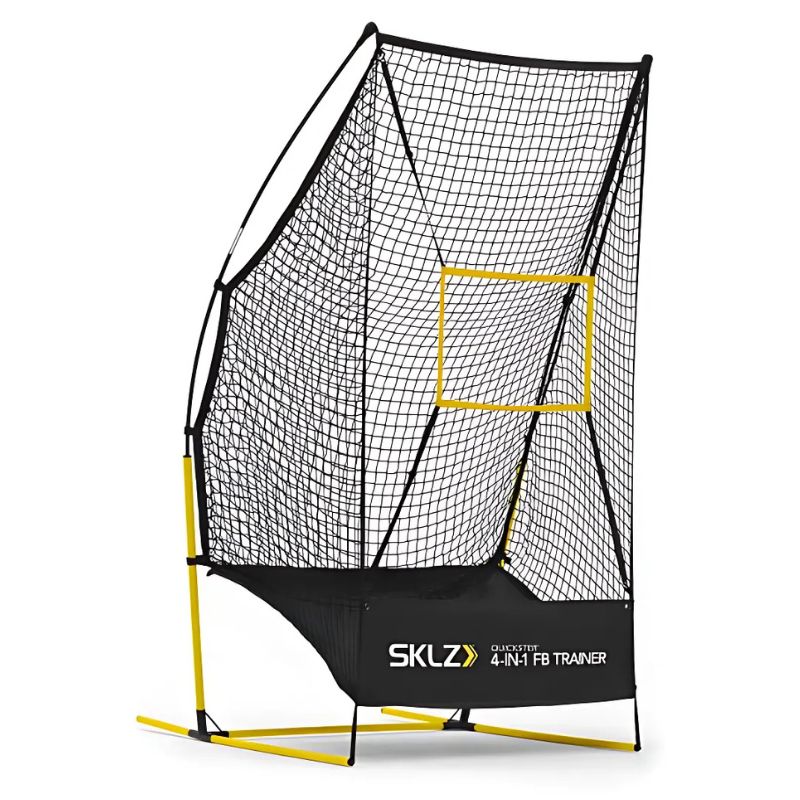 SKLZ Quickster 4 in 1 American Football Trainer for Punting, Passing, Kicking & Snapping (0778)