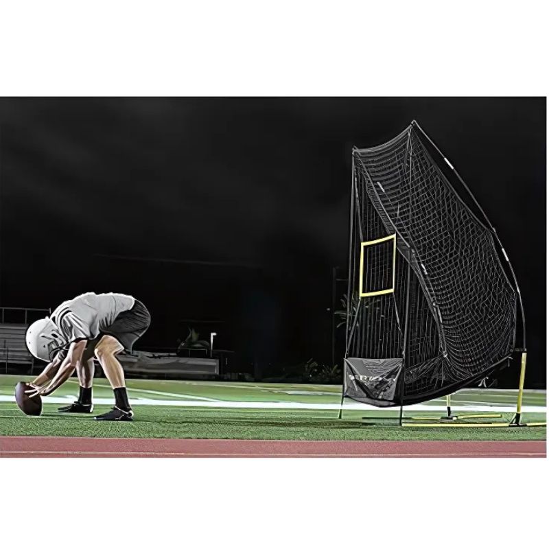 SKLZ Quickster 4 in 1 American Football Trainer for Punting, Passing, Kicking & Snapping (0778)