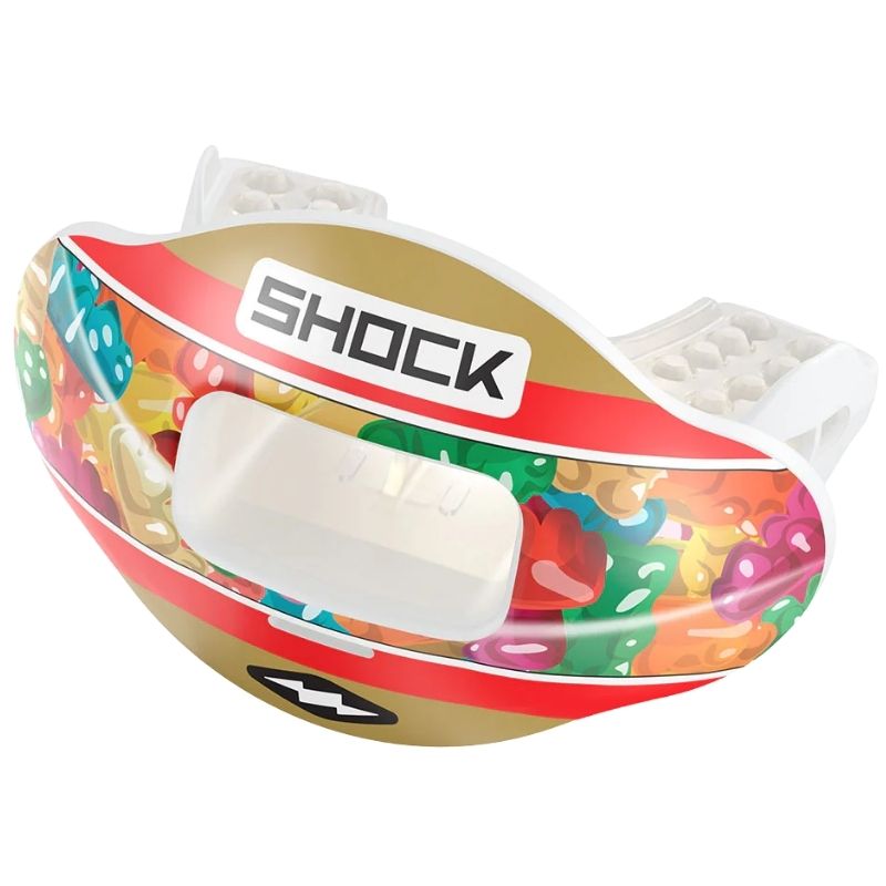 Shock Doctor Max AirFlow Lip Guard Multi Print American Football Mouthguards