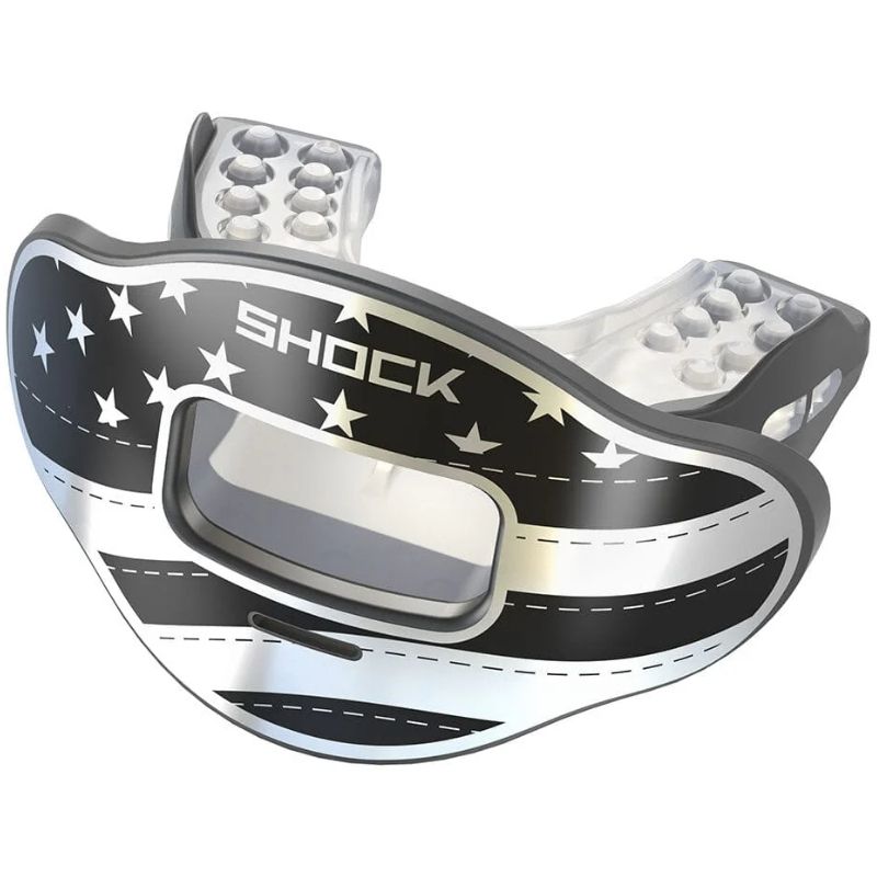 Shock Doctor Max AirFlow Lip Guard Multi Print American Football Mouthguards