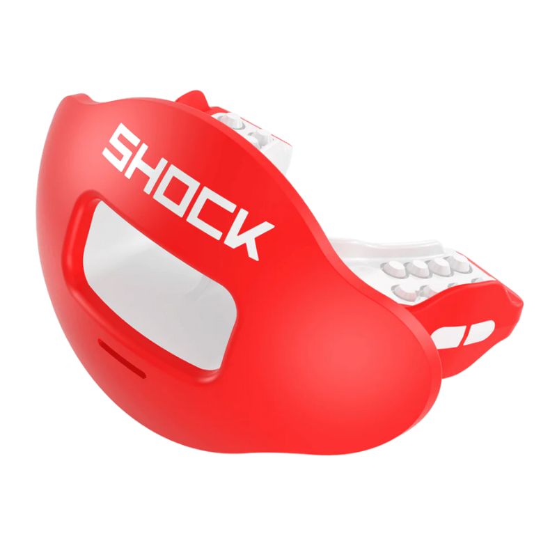 Shock Doctor Max AirFlow 2.0 Lip Guard Conv Color Red/White