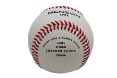 Benson LPB1 9 inch Official Size White Baseball | Practice Ball