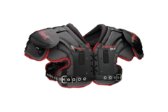 Riddell Rival JV Junior Varsity American Football Shoulder Pads Black/Red